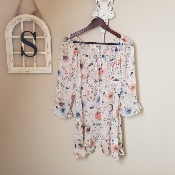 Jessica Simpson Tops - Jessica Simpson Floral Maternity Top